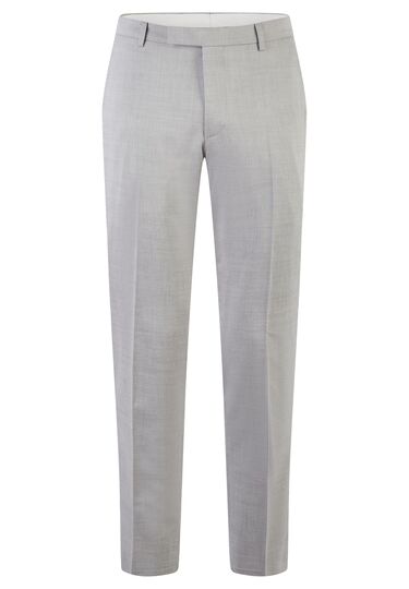 Fashionable H-XTENSION Suit Trousers, grey Frontansicht