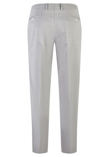 Fashionable H-XTENSION Suit Trousers, grey Rückansicht