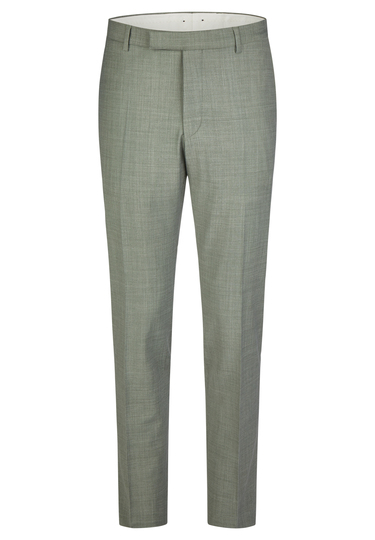 Shape Fit Anzughose, mud Frontansicht