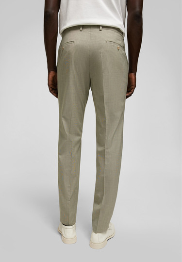 H-ECO Suit Trousers, mud Rückansicht