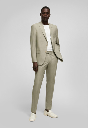 H-ECO Suit Trousers, mud Detailansicht 2