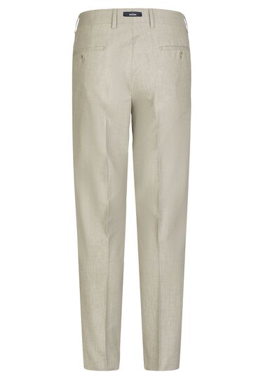 Modische H-ECO Anzughose, mud Rückansicht