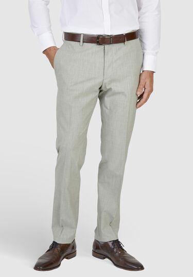 Modische H-ECO Anzughose, mud Detailansicht 1