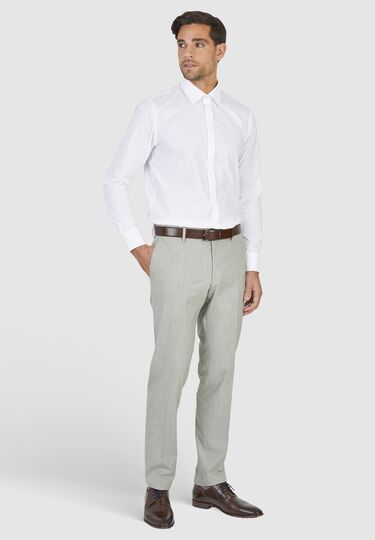 Modische H-ECO Anzughose, mud 