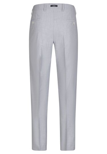 Modische H-ECO Anzughose, steel blue Rückansicht