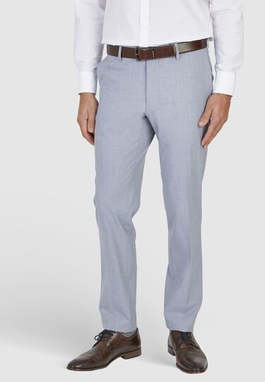 Modische H-ECO Anzughose, steel blue Detailansicht 1