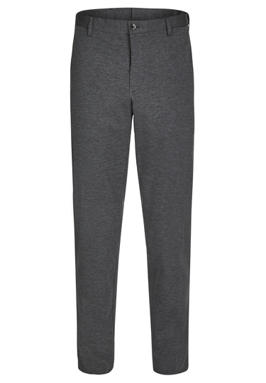 Moderne Anzughose, carbon Frontansicht