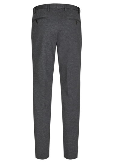 Moderne Anzughose, carbon Rückansicht