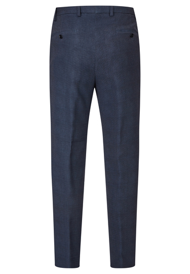 Moderne Anzughose, midnight blue Rückansicht