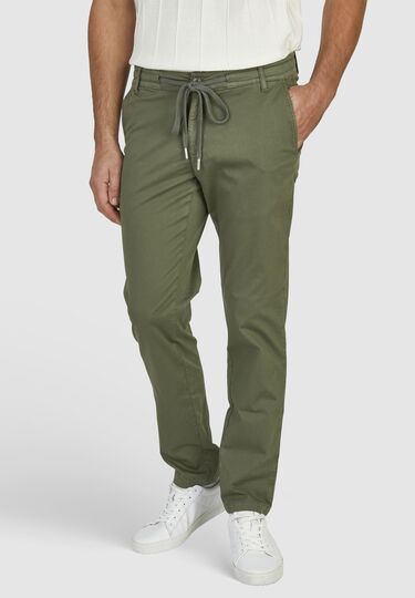 Sporty chino, dark olive Detailansicht 1