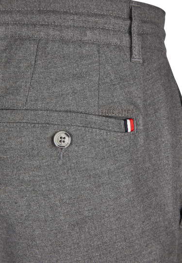 Tapered Fit Chino Hose, gunmetal Detailansicht 1