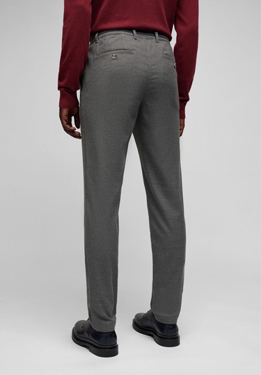 Tapered Fit Chino Hose, gunmetal