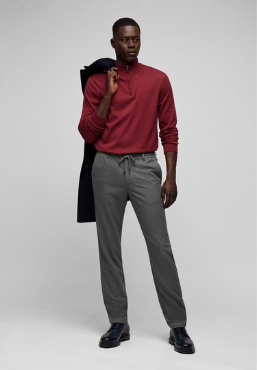 Tapered Fit Chino Hose, gunmetal