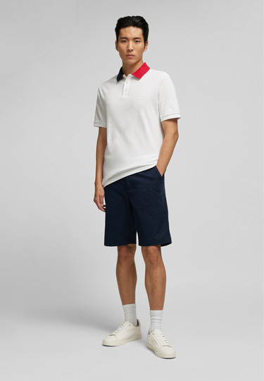 Sportive Bermuda, midnight blue Detailansicht 2