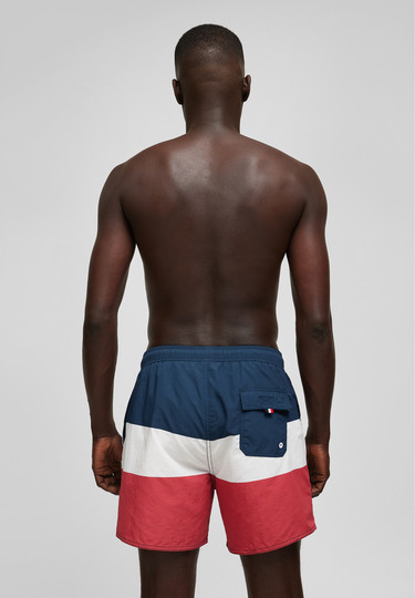 Bade-Shorts, navy Rückansicht