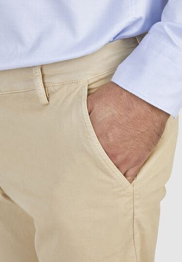 Klassische Chino, sand Detailansicht 2