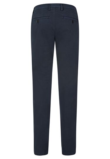 Klassische Chino, midnight blue Rückansicht