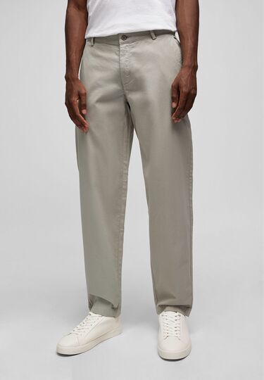 Klassische Chino, grey Detailansicht 1