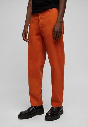 Klassische Chinohose, Camel Detailansicht 1