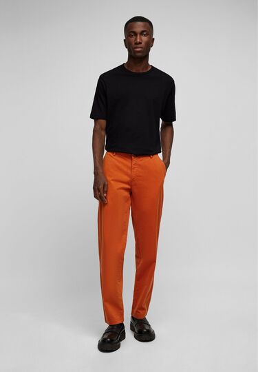 Klassische Chinohose, Camel