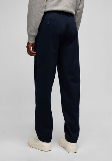 Klassische Chinohose, Midnight blue Detailansicht 1