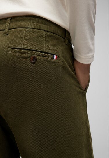 Chino Trousers, army 