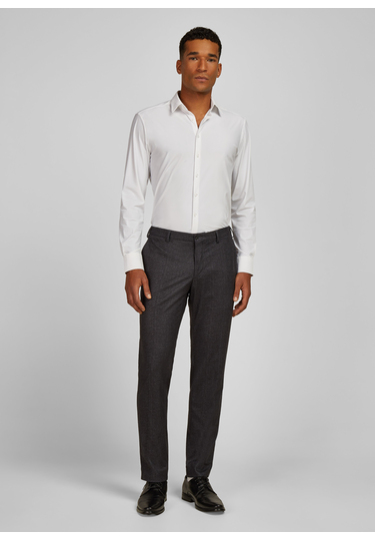 TROUSERS MODERN FIT, Carbon Detailansicht 2