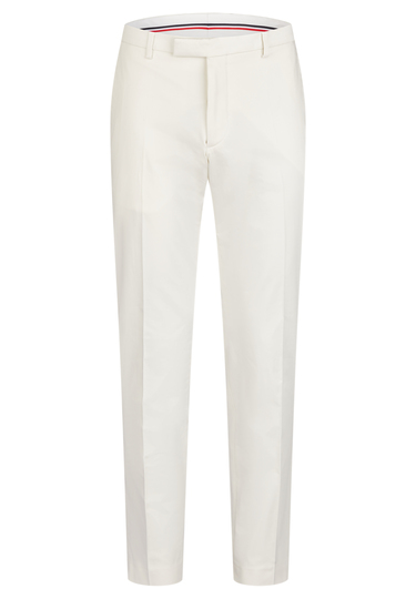 Modern fit Suit Trousers, antique white Frontansicht