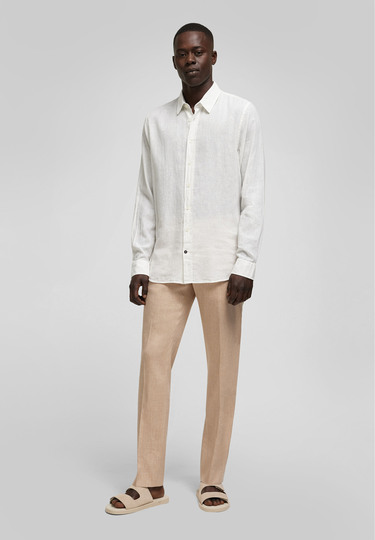 Modern fit Suit Trousers, camel Detailansicht 2