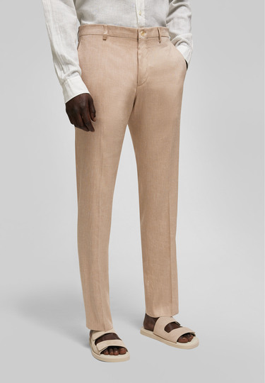 Modern fit Suit Trousers, camel