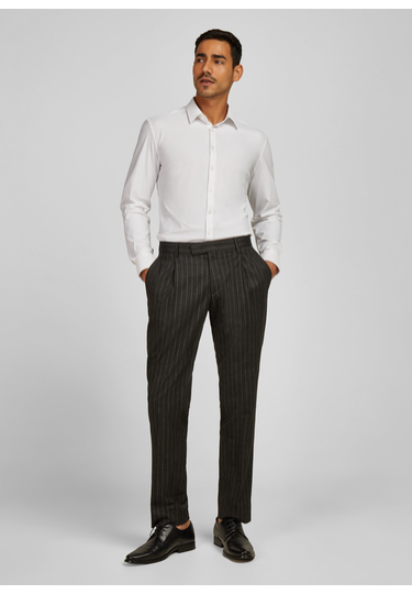 H-ECO Modern Fit-Hose, carbon Detailansicht 2