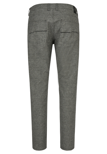 Moderne 5-Pocket Hose, gunmetal Rückansicht