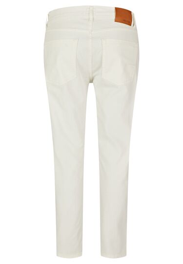 Casual 5-pocket jeans, white Rückansicht