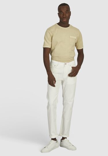 Casual 5-pocket jeans, white