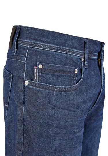 Regular Tapered 5 Pocket Jeans, midnight blue Detailansicht 1