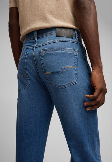 5-POCKET JEANS BELFORT, steel blue Detailansicht 1