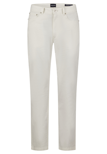 5-POCKET JEANS BELFORT, white Frontansicht