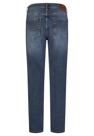 5-POCKET JEANS BELFORT, royal Rückansicht