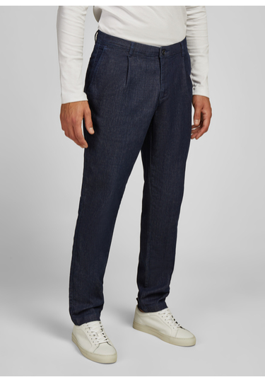 Bequeme Chino, midnight blue 