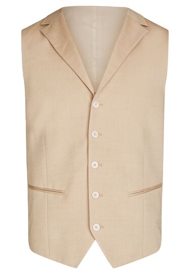 H-XTENSION Vest, beige Frontansicht