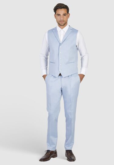 H-XTENSION Weste, light blue Detailansicht 2