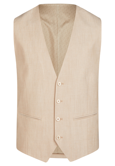 H-ECO Vest, beige Frontansicht