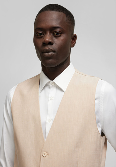 H-ECO Vest, beige Detailansicht 1