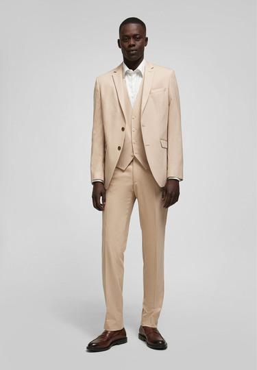 H-ECO Vest, beige Detailansicht 2