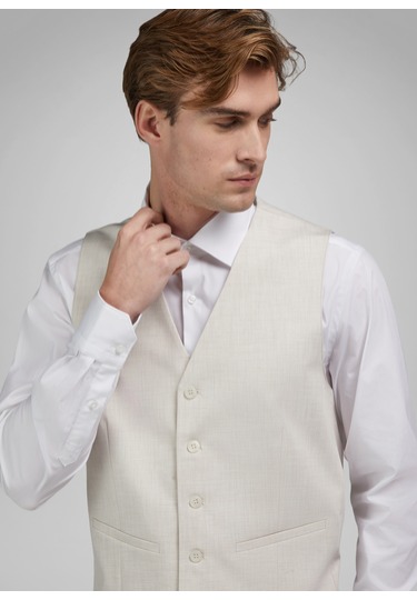 Weste, antique white 