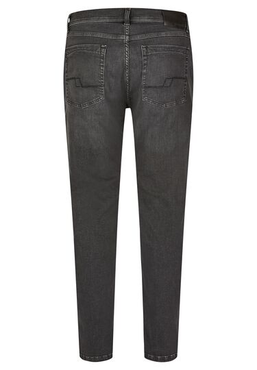Regular Tapered Fit 5-Pocket Jeans aus Hightech-Fasern, graphite Detailansicht 1