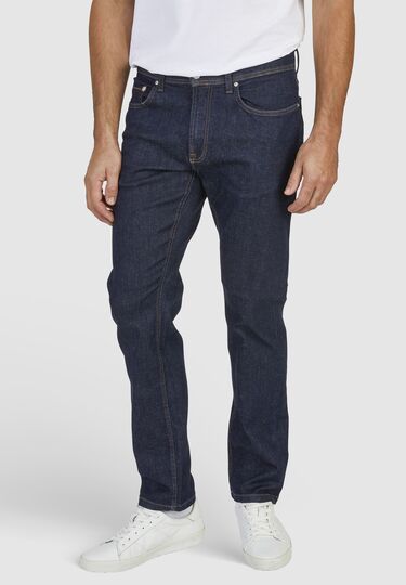 Regular Tapered 5-Pocket Jeans aus Hightech-Fasern, midnight blue Detailansicht 1