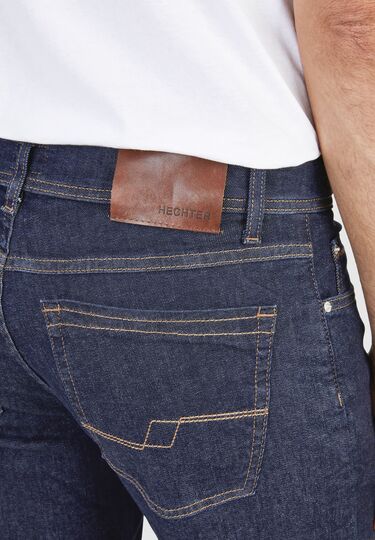 Regular Tapered 5-Pocket Jeans aus Hightech-Fasern, midnight blue Detailansicht 2