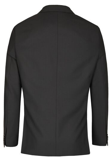 Shape Fit Baukasten Sakko in Woll-Mix Uni mit Performance Stretch Uni, black