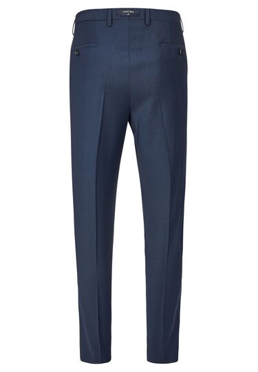 Super elastische Business-Hose in Shape Fit, navy Detailansicht 1